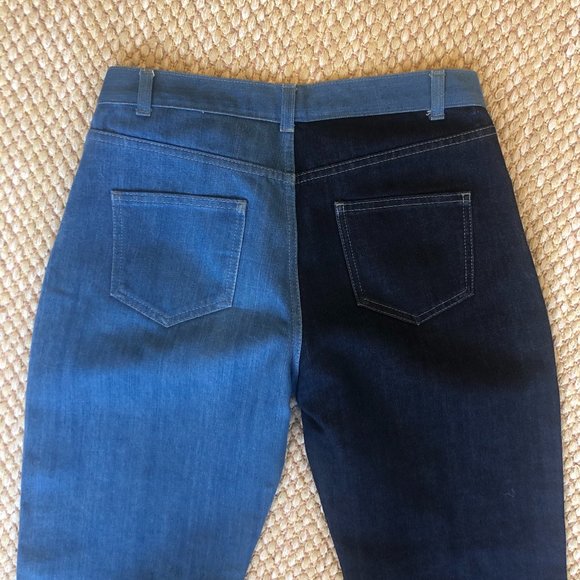 ASOS straight-leg two tone jeans - Picture 6 of 6